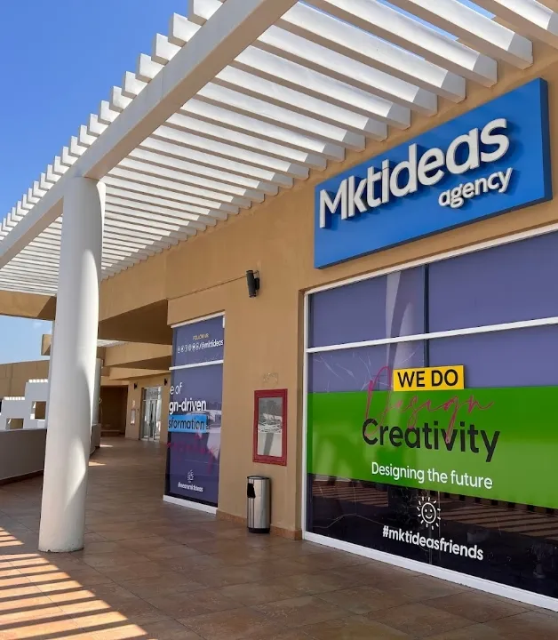 Exterior de la agencia Mktideas en Los Cabos especializada en servicios de marketing digital y diseño